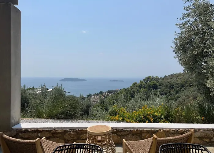 Βίλα Bouboulina's House With Amazing Sea View *