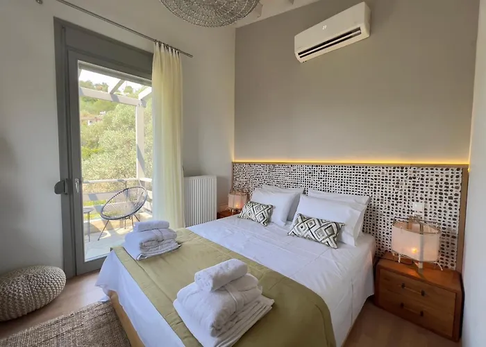 Βίλα Bouboulina's House With Amazing Sea View Μεγάλη Άμμος